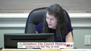 Resident speaks about cemetery advisory committee application