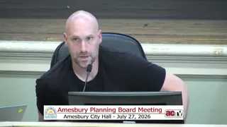 Discussion on 102 Kimball Road modification, stormwater review, and DRC sign-off