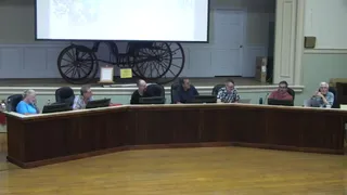Public hearing and amendments to Planning Board rules and regulations