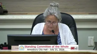 Detailed presentation and council Q&A on borrowing for two fire pumpers