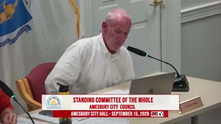 Presentation and council review of $25,000 Council on Aging kitchen modernization grant